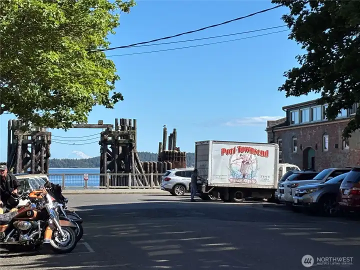 Old ferry docks