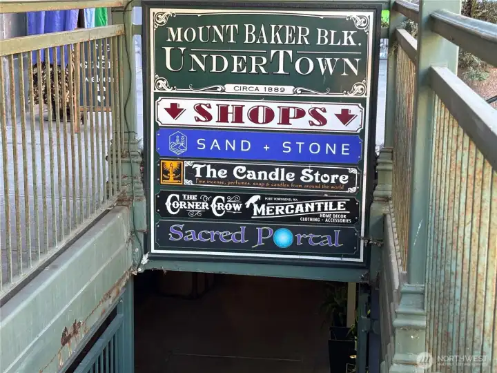 Underground tour with shopping