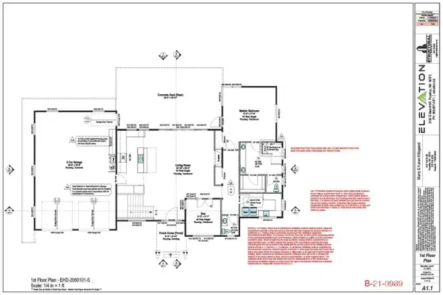 Floor Plan of Possible Home Option