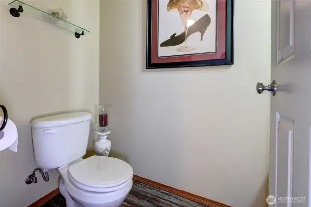 Powder Room On The Main Floor