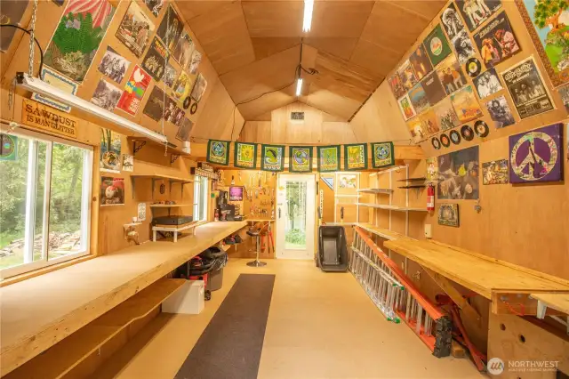 lots of room including loft storage