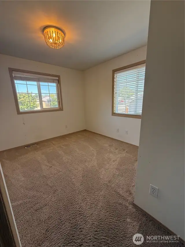 Vacant bedroom