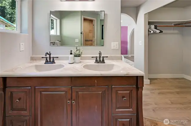 Dual sinks