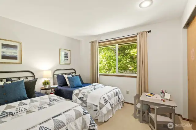 Third upstairs bedroom.
