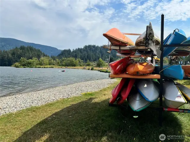 Sudden Valley community includes 5 lakeside beaches