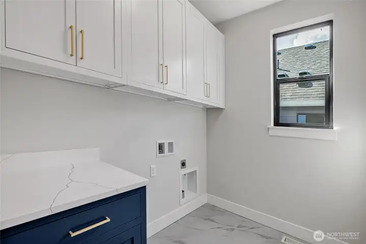 Laundry room located upstairs for convenience  (Photos from lot 9B)