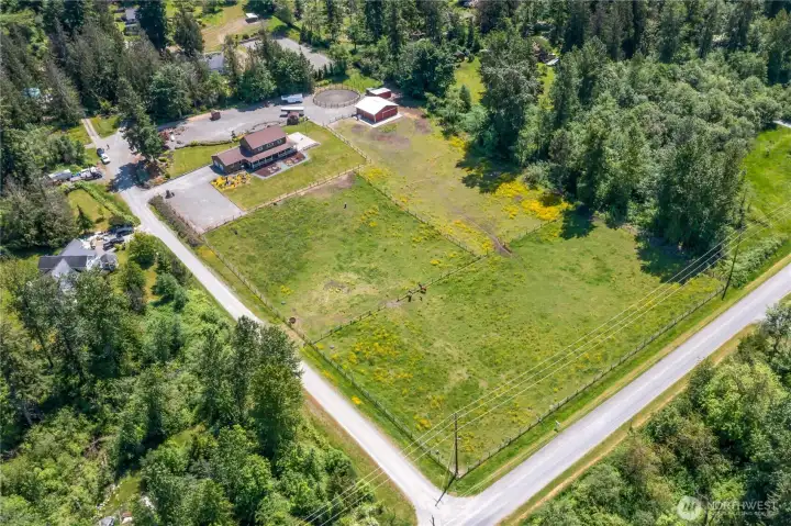 Nearly 5 acres. Perfect for horses, cattle, sheep...