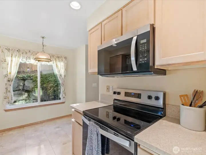 Kitchen with dining space