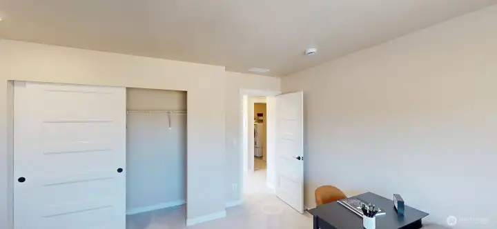 Photo is of a model home in another KB Home location; options and colors may vary based on your selections. Depictions of home, layout, location or other features/options, colors and color scheme, materials, fixtures, etc. are for showing purposes only and may not be included in the purchase price and availability may vary.