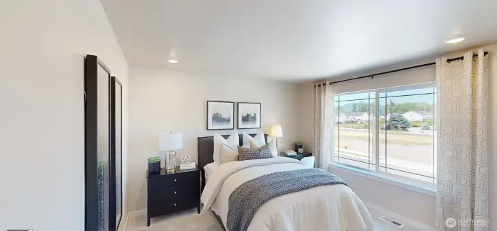 Photo is of a model home in another KB Home location; options and colors may vary based on your selections. Depictions of home, layout, location or other features/options, colors and color scheme, materials, fixtures, etc. are for showing purposes only and may not be included in the purchase price and availability may vary.