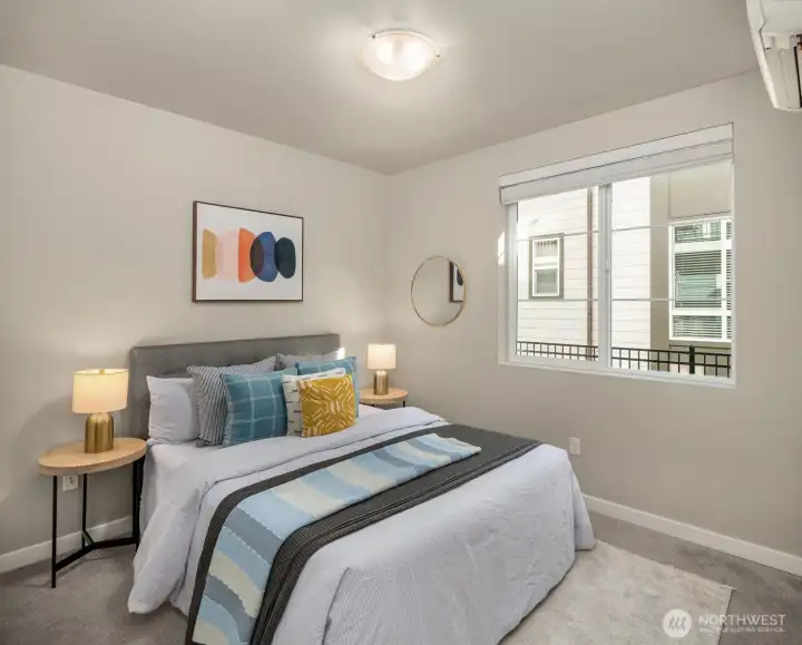 Lower level guest suite perfect for hosting guests, multi-generation living, or remote working!