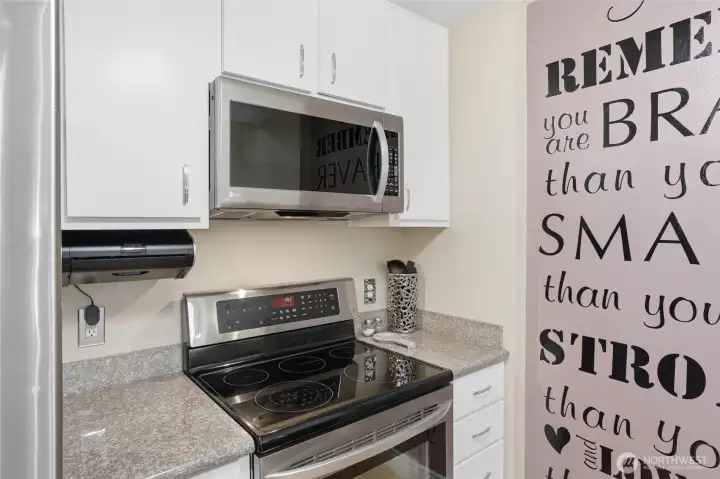 Kitchen with Stainless Appliances
