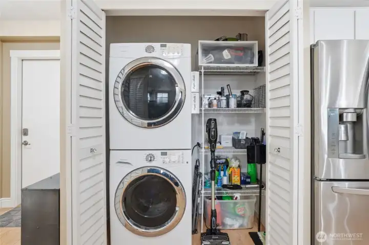 Washer/Dryer Pantry