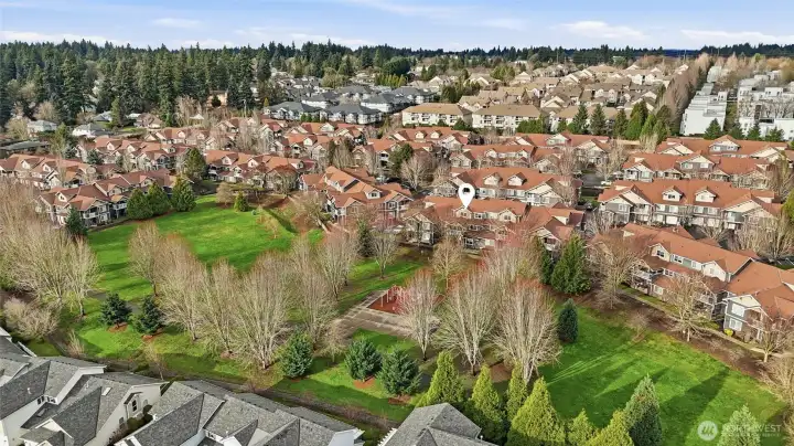 Aerial View of Grounds