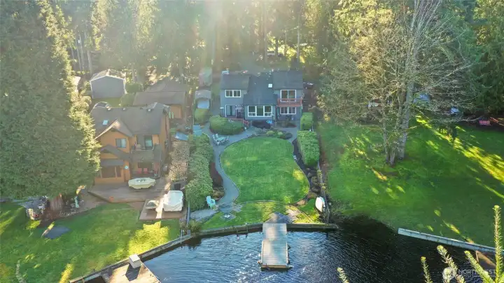 with your own private dock, you can boat, kayak or just fish with peace and enjoyment.