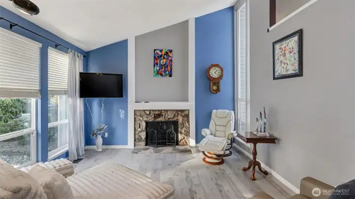 Light-filled living room perfect for relaxing or entertaining