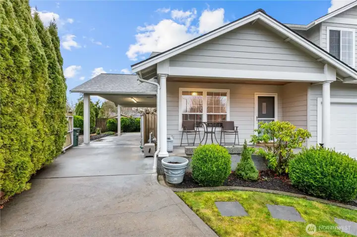 Covered RV/boat parking