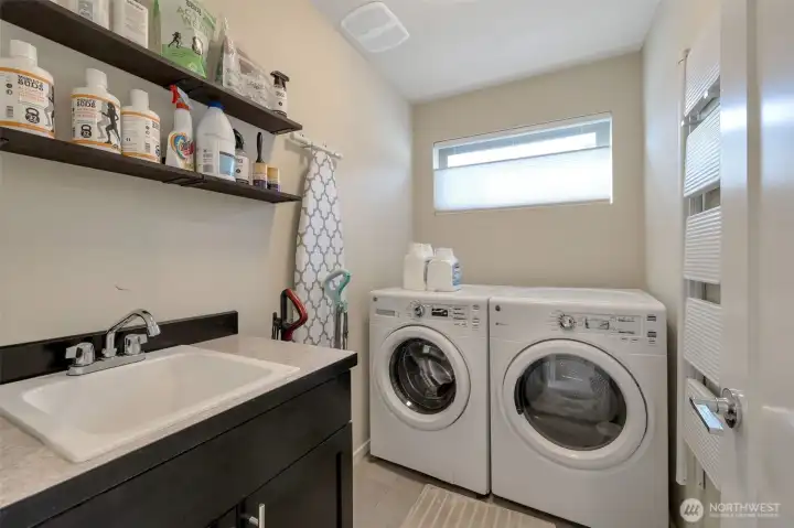 Laundry on 2nd Level