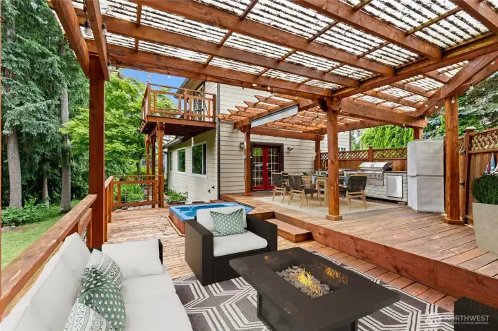 Covered Deck (Partially Digitally Staged)