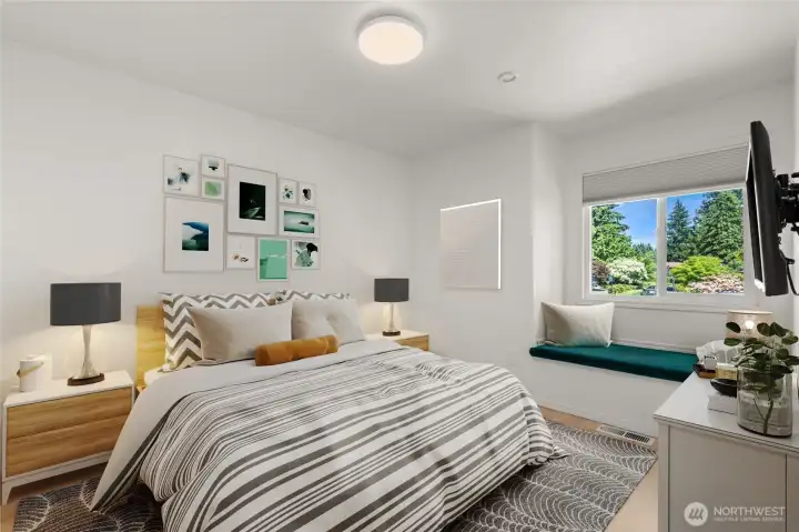 3rd Bedroom (Partially Digitally Staged)