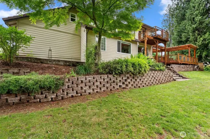 Rear of Home