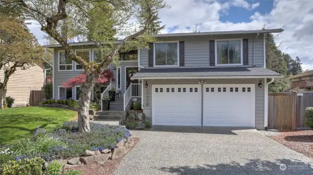Enjoy a two car garage plus spacious driveway with ample guest parking!