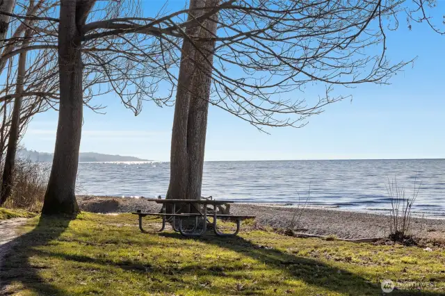 Spend your weekends at the nearby waterfront park with walking trails and serene picnic spots.