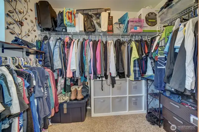 Large walk-in closet