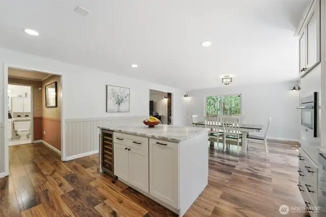 Open floorplan.