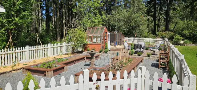 Enjoy a meal or afternoon beverage in your garden