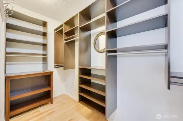 Walk in closet