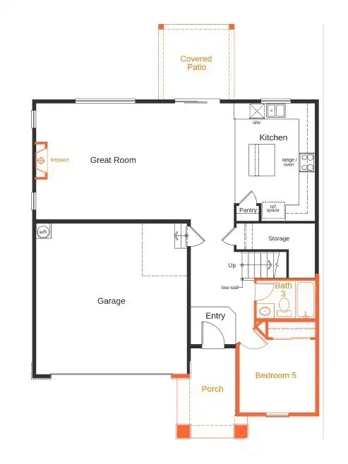 Floor Plan Level 1