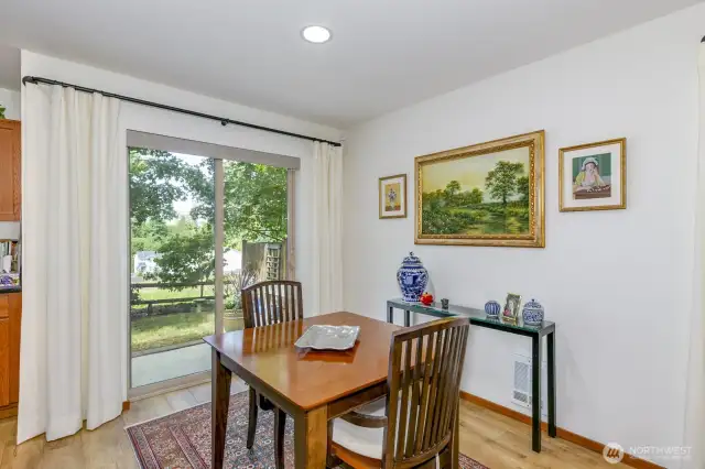 Dining area