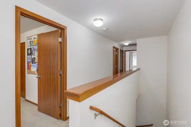 Top of stairs look at 2nd BR