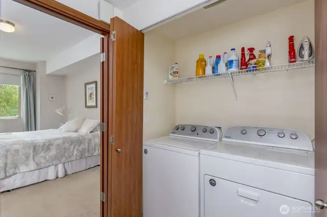 Laundry closet