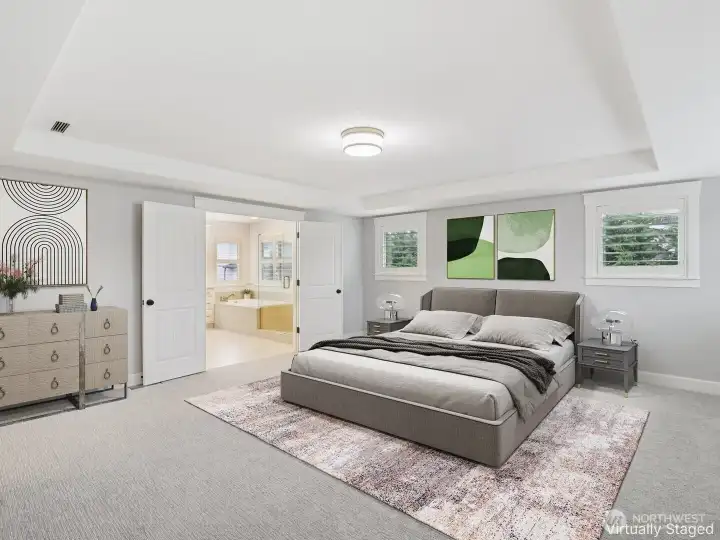 Upper Level Primary Bedroom