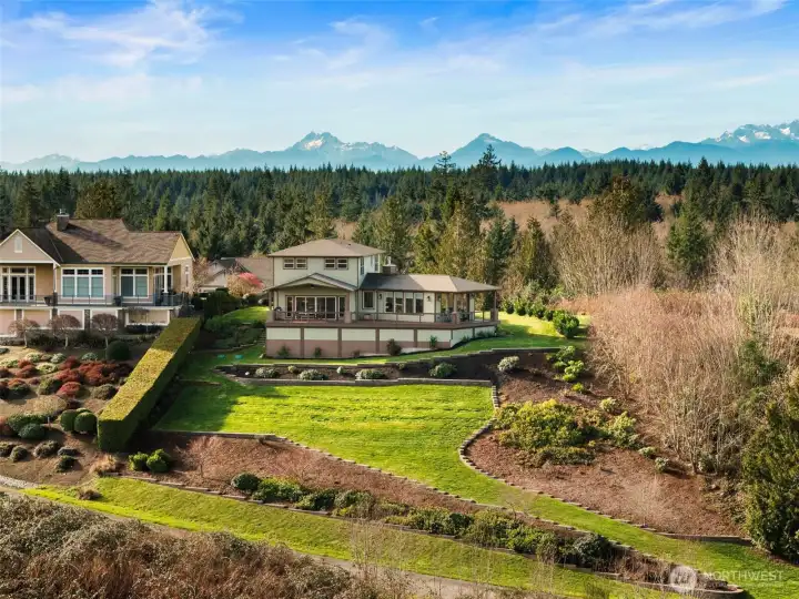 Olympic mountain views