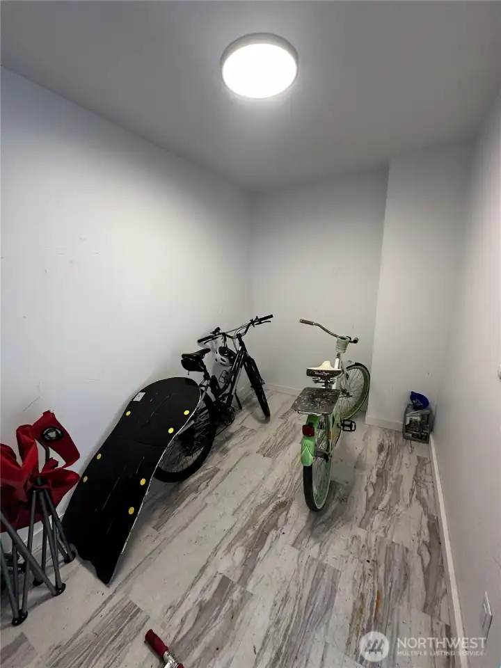 bike storage room