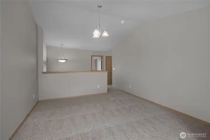 Looking back to landing area from loft.