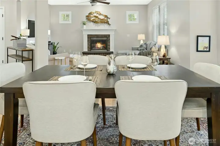 Great Room…with Kitchen , dining and living room