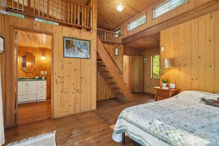 Primary bedroom/bathroom