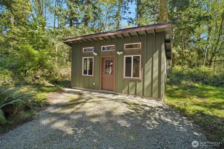 New 200sqft heated shed