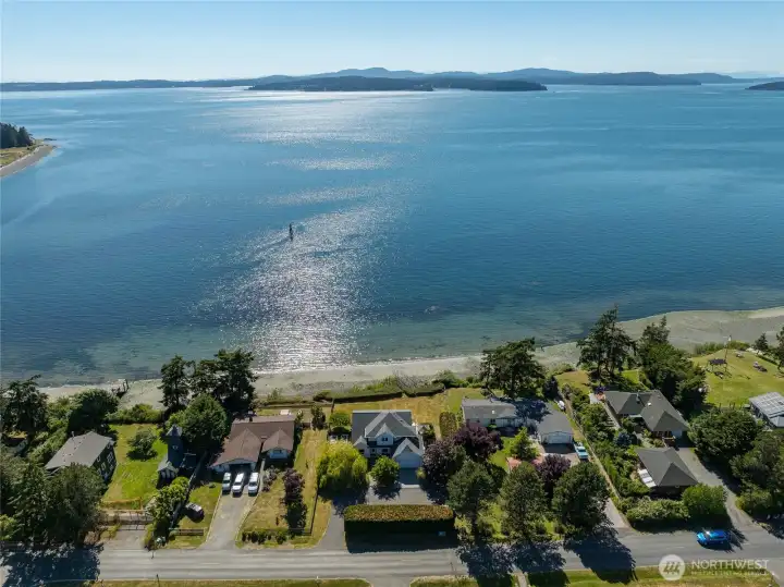 Lopez Village Waterfront Home.