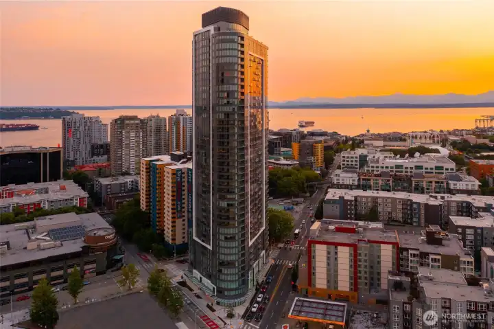 Tower City Sunset
