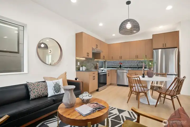 Open Floor Plan with Chef's Kitchen Open Floor Plan with Chef's Kitchen