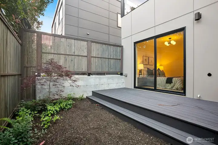 Fully Fenced Patio and Yard Fully Fenced Patio and Yard