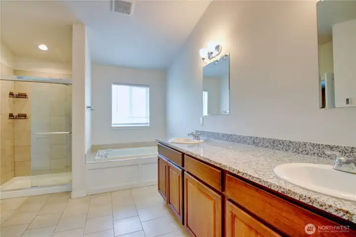 Large Primary Bathroom Large Primary Bathroom