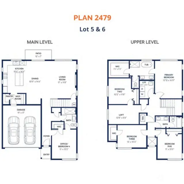 Floor Plan of Lot 6