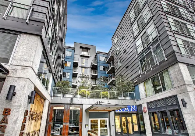 Trace North; In the heart of Pike/Pine on Capitol Hill. Great location with tons of amenities within blocks, and close to light rail and downtown.