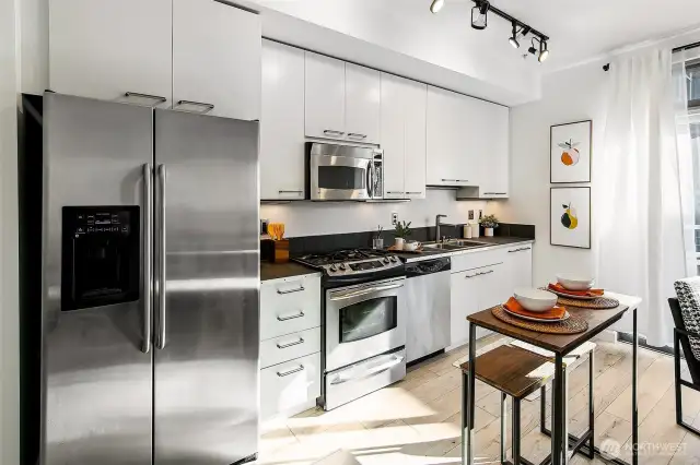 Kitchen has been remodeled and feels like new.